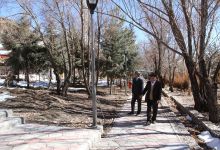 گزارش تصویری بازدید دکتر قره یاضی از پردیس معدن آموزشی دانشگاه